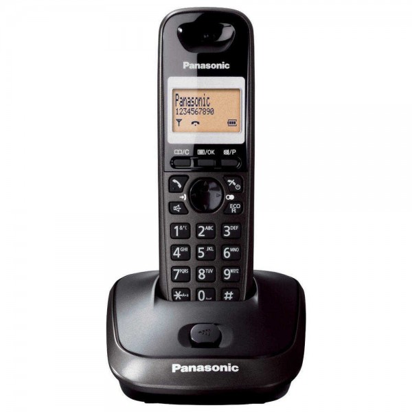 Panasonic KX-TG2511GRT Μαύρο Ασύρματο Ψηφιακό Τηλέφωνο 